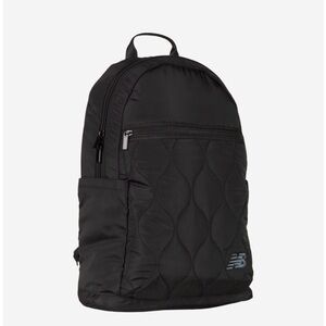 New Balance Quilted Black Backpack